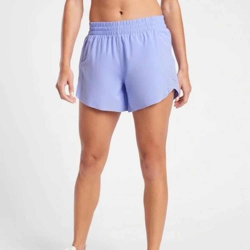 Athleta Lavender Athletic Running Shorts